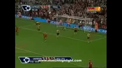 Ливърпул 6 - 1 Хъл Сити (great mach)