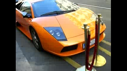 Orange Lamborghini Murcielago