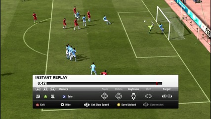 Fifa 12 - Невероятно спасяване с глава !!!