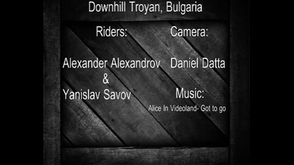 Downhill Troyan, Bulgaria Alexander Alexandrov and Yanislav Savov
