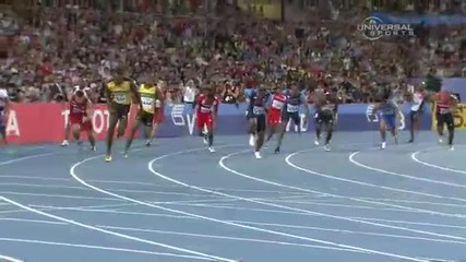 Usain Bolt си подобрява световния рекорд на 100 метра