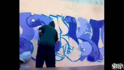 Nyar graffiti action 9 - Italy - Rome - 2010 