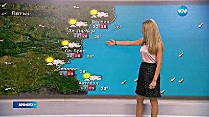 Прогноза за времето (18.08.2016 - централна)