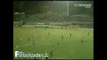 Everton 1 - Chivas 1. Copa Libertadores 2009..avi