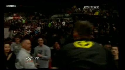 Wwe raw 31.01.2011 Randy Orton and New Nexus