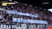 Фенове на Локо Пд поздравиха Наполи за титлата в Италия