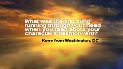 Flashforward Ask Cho Behind the scenes 