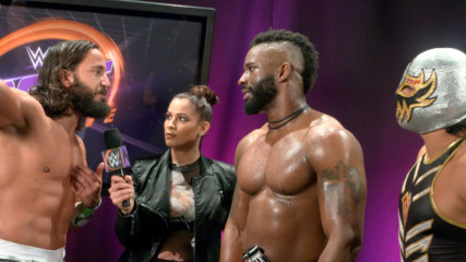 Tony Nese confronts Cedric Alexander after their tag team battle: WWE.com Exclusive, Aug. 22, 2017