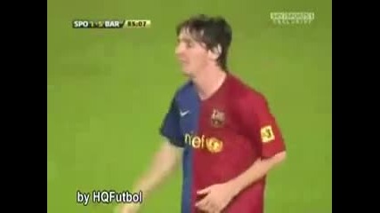 Най - Добрите Голове на Лео Меси за Сезон 2008_2009