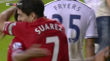 (2013) Ливърпул разплака Тотнъм (5-0) Sterling - Goal