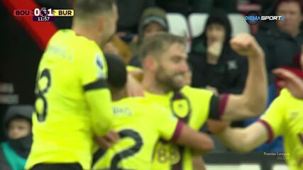 Burnley FC with a Goal vs. Bournemouth
