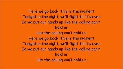 Can't Hold Us Lyrics- Macklemore and Ryan Lewis