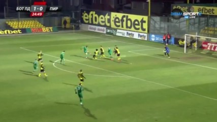 Ботев Пд - Пирин 2:1 /първо полувреме/