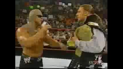 Scott Steiner vs Triple H arm wrestling
