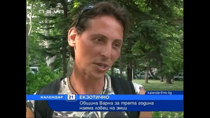 Ловец на змии – една от най-екзотичните сезонни професии