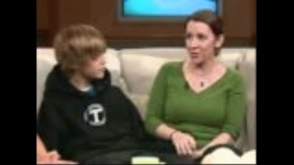 Justin Bieber с майка си Patty Bieber 