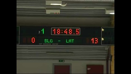 Хокей Жени : Латвия 39 : 0 България - Квалификации за Зимните Олимпийски Игри - Ванкувър 2010 