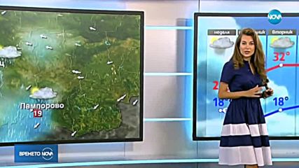 Прогноза за времето (10.06.2018 - обедна емисия)