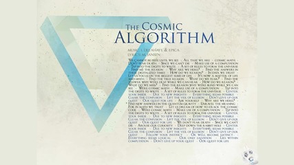 (2016) Epica - 25. The Cosmic Algorithm # album The Instrumental Principle / Holographic + Lyrics hd
