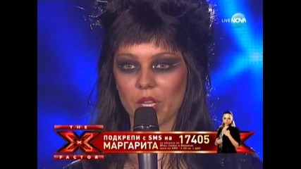 X Factor Bulgaria (01.11.2011) Маргарита - Fighter ( Christina Aguilera )