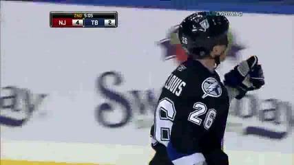 Martin St - Louis Amazing Goal On Martin Brodeur