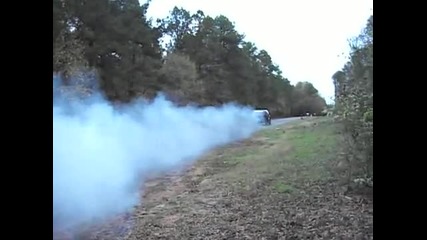Massive Ford Excursion Burnout