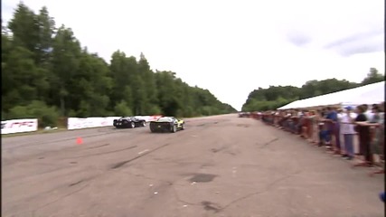 Moscow Unlim 500 Corvette Zr1 vs Dodge Viper 