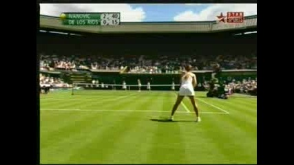 Wimbledon - Ivanovic - De Los Rios - 3:0 