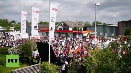 Germany: Violence erupts as Erdogan speech divides in Karlsruhe
