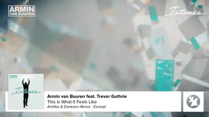 Armin van Buuren feat. Trevor Guthrie - This Is What It Feels Like (antillas & Dankann Remix)