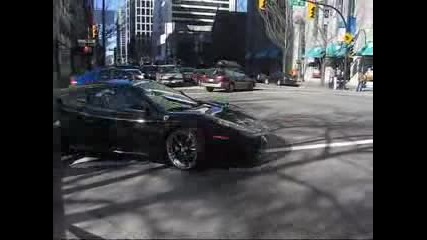 Black Ferrari F430 Coupe