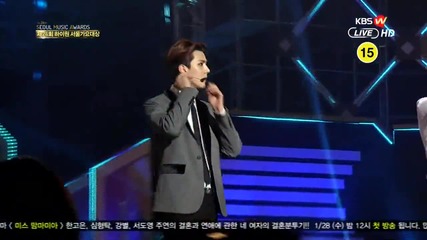 Exo - Lucky @ Kbsw Seoul Music Awards 150122