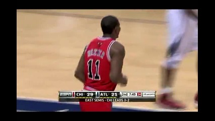Nba Playoffs 2011 Eastern Conference Semi-finals Game 6: Chicago Bulls @ Atlanta Hawks 93 - 73