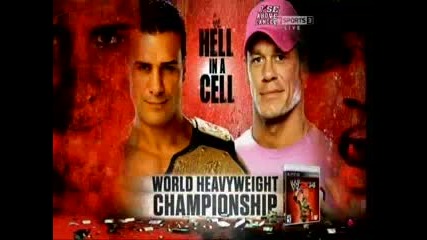 Alberto Del Rio срещу John Cena мач за титлата в тежка категория на турнира Hell In a Cell 2013