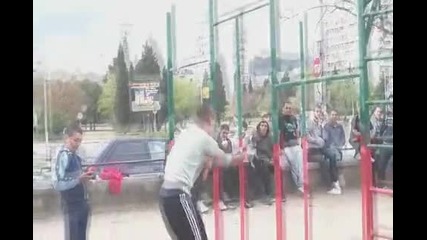 Уличният фитнес - Събиране в Стара Загора