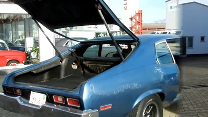 1973 Chevrolet Nova Hatchback Coupé 350 V8 -- Video