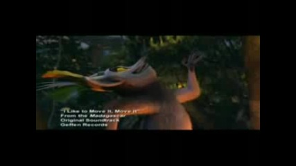 Madagascar I like to move music video 