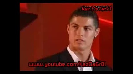 Cristiano Ronaldo Wins Fans Player Award
