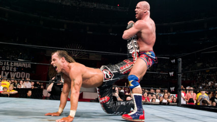 Kurt Angle vs. Shawn Michaels: WrestleMania 21 (Full Match)