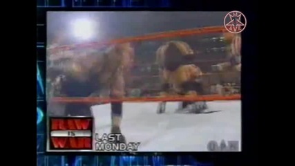 Kane & Undertaker vs Big Show & Kaientai 4/12/01