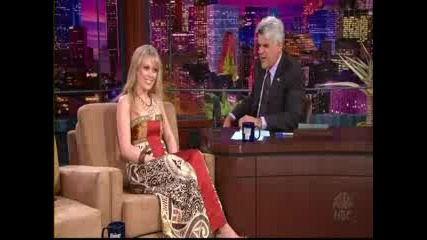 Hilary On Leno 13.06.05