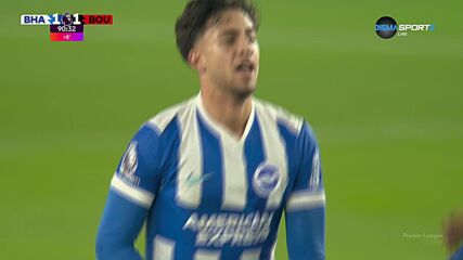 Brighton and Hove Albion with a Spectacular Goal vs. Bournemouth