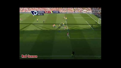 Arsenal - Stoke City 4 - 1 van Persie 41 min. 24.05.2009