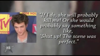 Kristen кара Robert да се чуства неприятно 