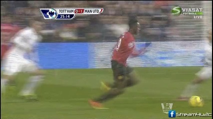 Ван Перси - 1ви гол в мача срещу Тотнъм