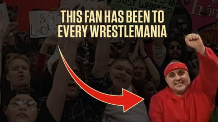 This WWE fan has been to every WrestleMania