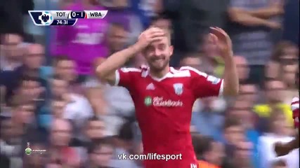 Тотнъм 0:1 Уест Бромич 21.09.2014