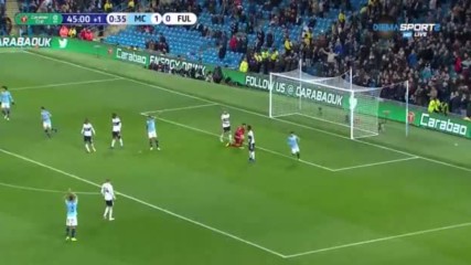 Манчестър Сити - Фулъм 1:0 /първо полувреме/