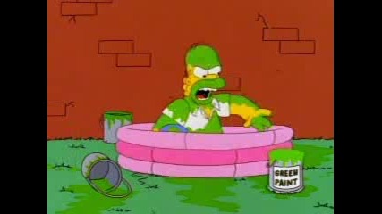 The Simpsons - Хоумър Се Превръща В Хълк