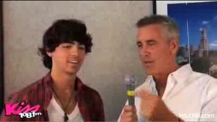 Joe Jonas interview with Billy Costa 7 18 09